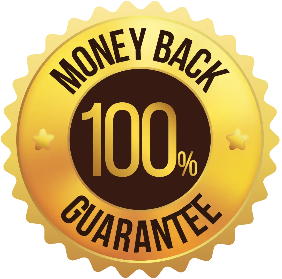 Gluco Ally guarantee badge